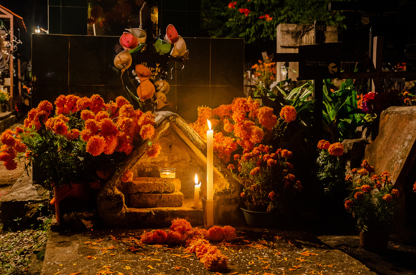 Day of the Dead in Mexico - Pantheon cemeteries